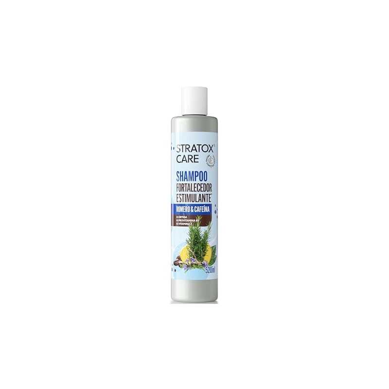 Shampoo Romero Cafeina, Anticaida, Estimulante | 520ml | Stratox Care