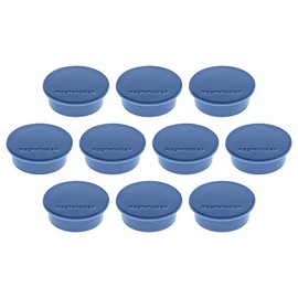 Magnetoplan Colour Magnet Holder 40 mm 10 Items Dark Blue
