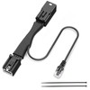 Radar Detector Power Adapter RJ11 Plug (10P Type D) Compatible