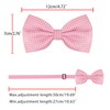 Allegra K One-Touch Bowtie, Polka Dot Pattern, Adult, Formal Bowtie,