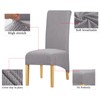 Oversize Dining Room Chair Covers Set of 2, XL Slipcover