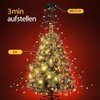 Christmas Tree Decoration Lights with Ring 2m 400 LED Christmas
