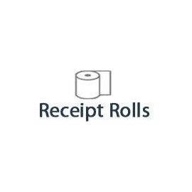 LB3663 Standard Perforated Roll Paper, Thermal, (Pack of 6), For Brother Printers