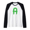 Creative Bold Green Letter A - Design Alphabet - Marker