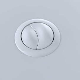 AQUIA 1PC PUSH BUTTON CST654 53MM - COTTON WHITE