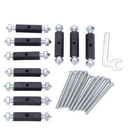 Dispositivo de Reparación de Casete de Placa de Pared Tipo 118 Herramienta de Tornillo para Instalación de Caja Eléctrica Reparación de Empalme de Enchufe e Interruptor de Luz (Varilla de soporte de aislamiento)