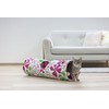 Kerbl Cat Tunnel Flower, 25 x 90 cm
