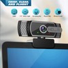 Webcam for PC with Microphone - 1080P FHD Webcam with