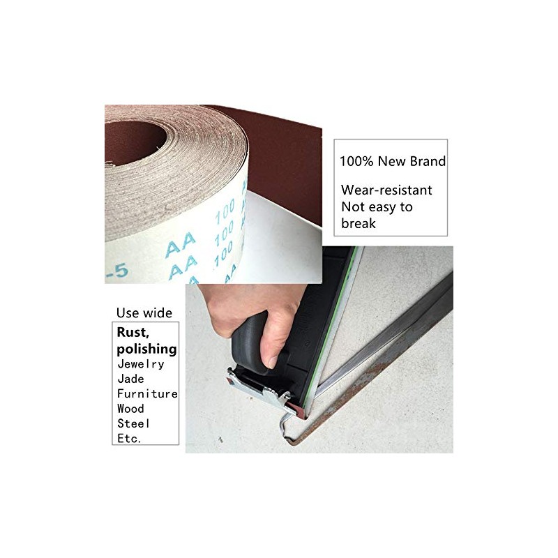 Emery Cloth Grits Emery Cloth Roll 1m 320 Grit Abrasive