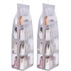 Handbag Hanging Organizer, 2 Pack Hanging Purse Organizer,Thickened Oxford Cloth+PVC