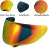 VCOROS HJ-34P Helmet Visor - HJ-34P Helemt Shield Visor Tinted