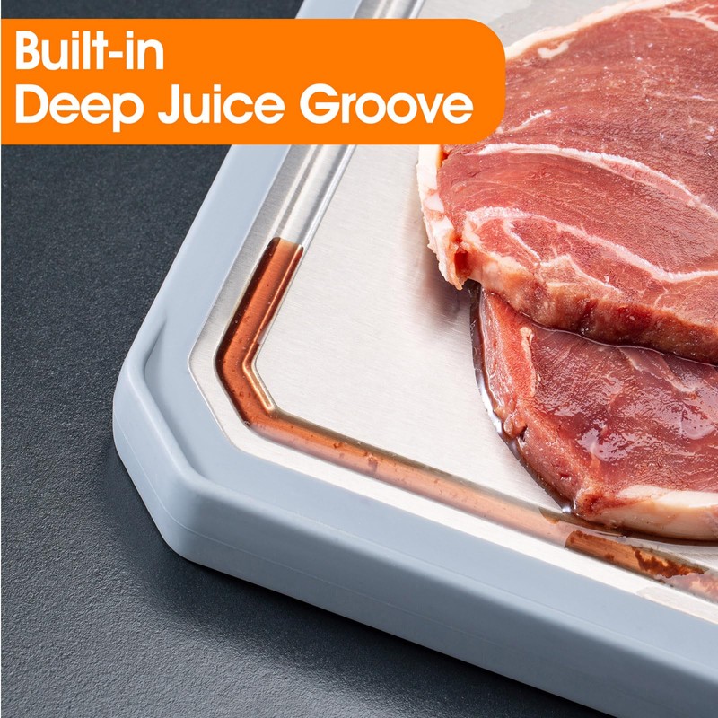 Titanium Cutting Board Double Sided, Titanium Cutting Boards for kitchen,