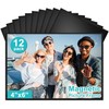 vivinin 12 Pack Magnetic Picture Frame, Magnetic Frame with Black