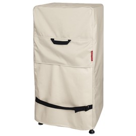 Porch Shield 30 Inch Electric Smoker Cover for Masterbuilt Smoker, Waterproof Heavy Duty Outdoor Smoker Grill Covers 20W x 18D x 33H inch, Beige