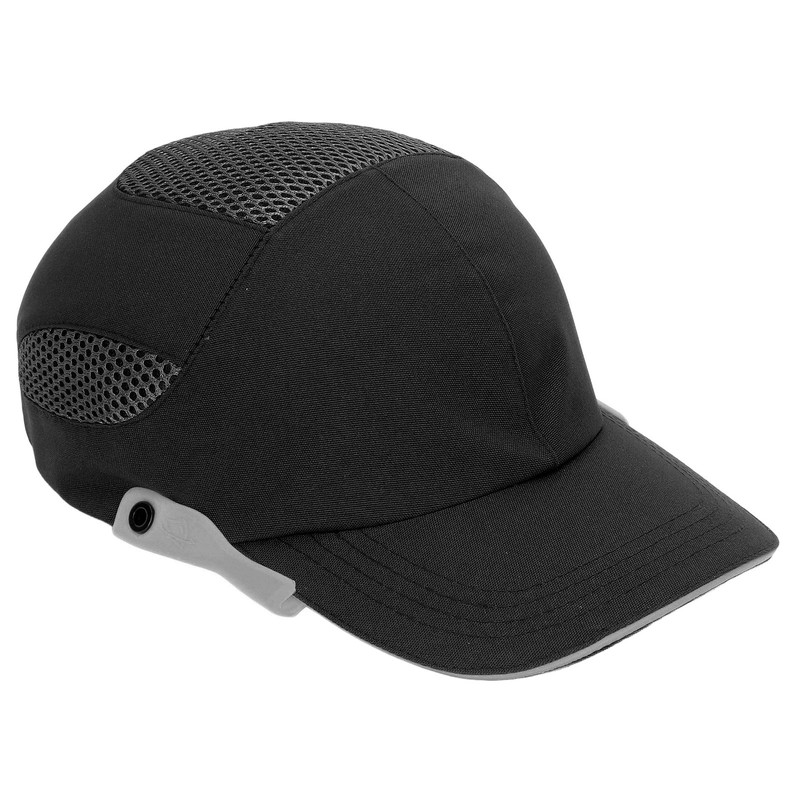 Bump Hat Baseball Hardhat Peaked Breathable Protective Adjustable for Sports