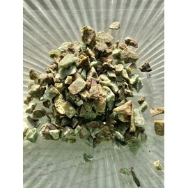 Chrysoprase - Medium Chips no Powder - 100% Chrysoprase Life+Love! Stone of Adaptability Communication med(4 Ounces (1/4pound))