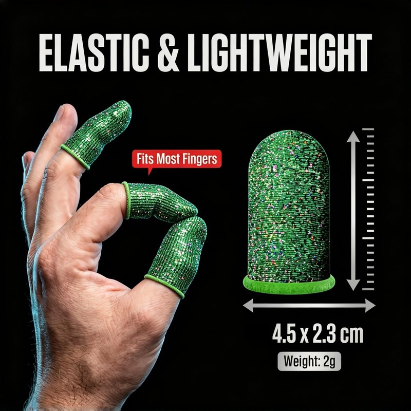 40pc Gaming Finger Sleeves, Esports Grade