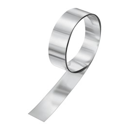 M METERXITY 1-Pack Aluminum Flashing, 3.3ft x 0.8" x 0.02" (LxWxT) Aluminum Flashing Roll, Roofing Metal Strip Sheet Roll for DIY Crafting/Engraving/Lasering