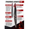 Dalstrong Paring Knife - 4 inch - Scorpion Series -