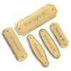 Brass Sign with Your Engraving - 86 x 48mm Oval