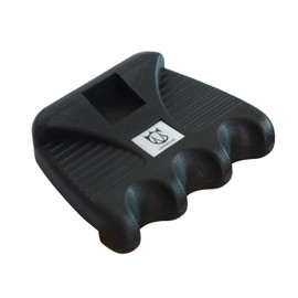 CROWN ME Cue Hoder, Cue Rest Cue Stick Holder, Portable Weighted Billiard Cue Rack with Chalk Holder, Pool Cue Holder, 3 Holes