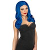 Widmann 09812 – Roxy Wig Blue Every Night Party Fashion,