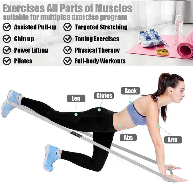 GAIYAH FITNESS Resistance Bands Long - Full Body Set for