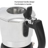 100ml Moka Pot Double Valve High Pressure Black Lower Pot