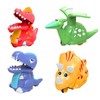 JoFAN JoFAN 4 Pack Dinosaur Toys Press and Go Dinosaur