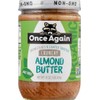 Once Again Organic Crunchy Almond Butter, 16oz - Lightly Toasted