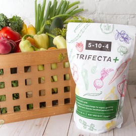 Trifecta+ 5-10-4 Organic All Purpose Plant Flower and Vegetable Fertilizer (15 LB)