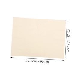 Zerodeko Thick Proofing Cloth Liners for Baguettes Heavy Duty Baking Mat for Homemade Bread for Enhanced Yeast Activity and Oven Safe Baking Supplies