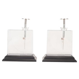 Foil Electroscope, Demonstration Electroscope, High Sensitity Scale Physics Electrometer for Teaching Aids Experiments