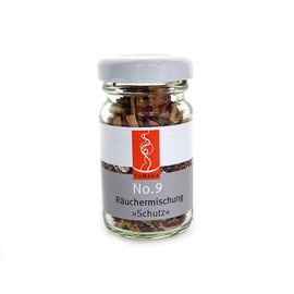 Fumaga - Valuable Incense Mixture/Incense No. 9 Protection 50 ml - Optional with Smoking Spoon