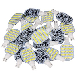 GRB Super Bright T10 921 922 912 bombillas LED para 12 V RV techo cúpula luz RV iluminación interior remolque, caravana, 600 lúmenes (paquete de 20)