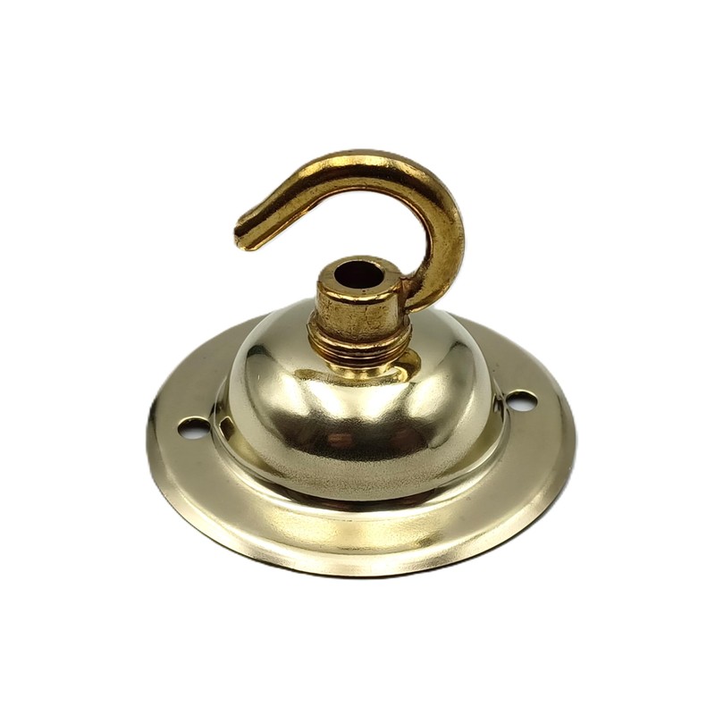 Metal Ceiling Dome with Hook and Fixing Screws Choice of
