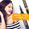 Magic Liquid Eyeliner, Black Waterproof Eye Liners, Long-Lasting, Sweatproof and