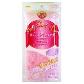 Body Scrub Towel, Regular Pink