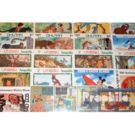 Prophila Collection Motifs 50 Different Comics Stamps (Stamps for Collectors) Comics