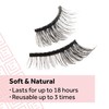 Eylure Pre-Glued Light & Wispy Eyelashes, Accents No. 003, Twin