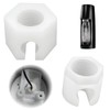 Pack of 2 Replacement Nut Screws in White, Replacement Parts,