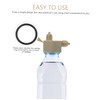Mikinona Diy Aquarium Air Pump Co2 Generator Bottle Caps 2pcs