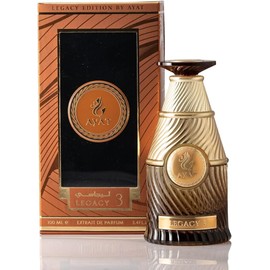 AYAT PERFUMES – Legacy 3 Eau de Parfum Unisex Perfume 100ml | Luxury Dubai Perfume | Long Lasting, Oriental and Elegant Arabic Fragrance for Men and Women | Exotic, Gourmand, and Woody Notes
