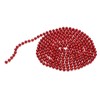 Toyland® 2.7m (8.8ft) Red Beaded Christmas Garland - Bead Chain