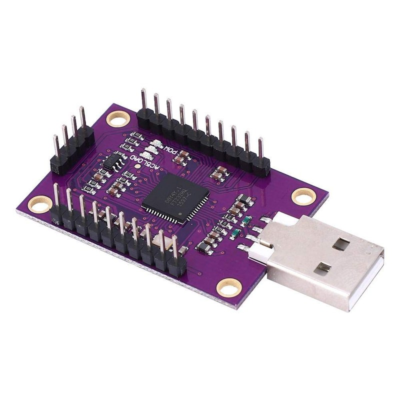 FT232H USB to JTAG UART/FIFO-SPI/I2C Module, Multi-Function Module with Three