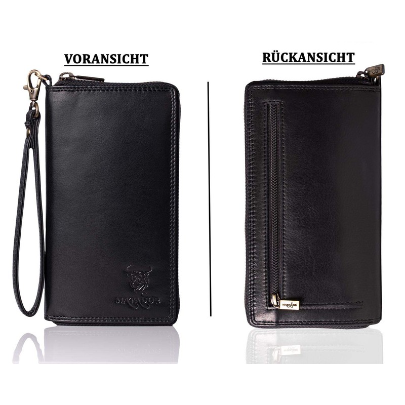 Matador Long women's wallet 3623. 3604, black
