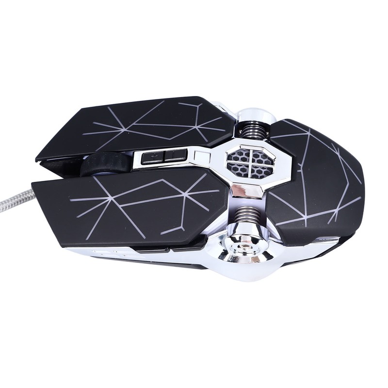 Mechanical Gaming Mouse Precise Control Quick Response RGB Ergonomic Wired