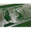 Diamond Etched Products New Money 100 Hundred Dollar Bill Car
