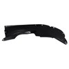 TRQ Front Left Rearward Inner Fender Liner Black Drivers Side