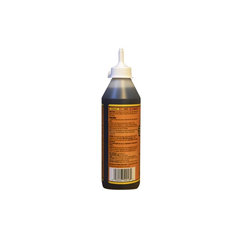 Gorilla Pegamento original Gorilla Glue, pegamento de poliuretano impermeable, botella